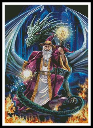 Wizard with Dragon - #12111-INT